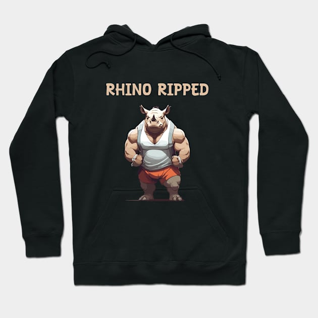 Ripped body gym motivation Hoodie by Patterns-Hub